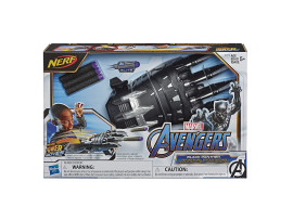 MARVEL Nerf Power Moves Avengers Black Panther Power Slash Claw Nerf Dart-Launching Toy for Kids Roleplay, Toys for Kids Ages 5 and Up